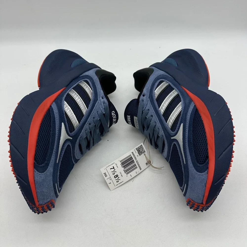Adidas JP7178 Men 7.5 Ink/Navy Adizero Goukana Chunky Lifestyle Running Shoes